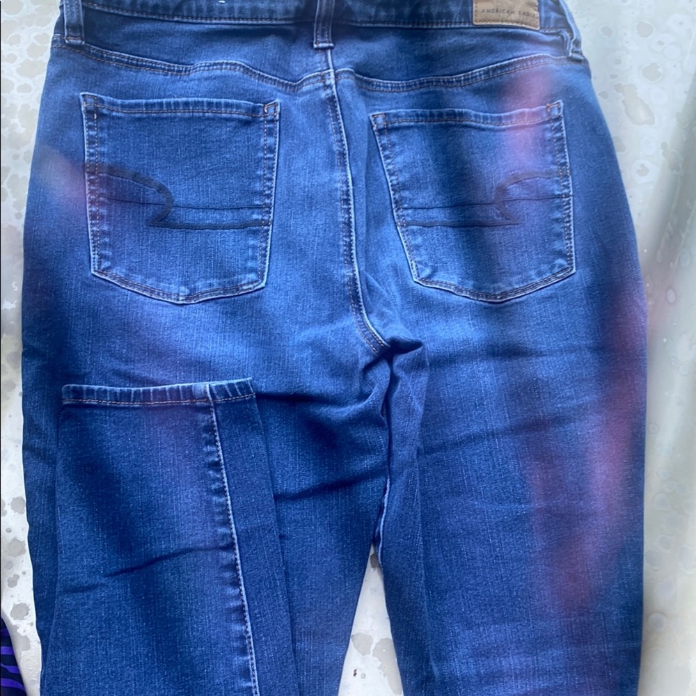American Eagle Outfitters Blue Skinny Jeans